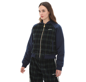 adidas Tartan Jacket Kadın Ceket Yeşil