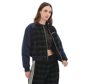 adidas Tartan Jacket Kadın Ceket Yeşil