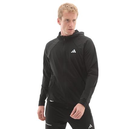 adidas Tech App S-Top Erkek Ceket Siyah