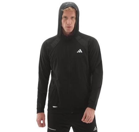 adidas Tech App S-Top Erkek Ceket Siyah