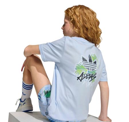 adidas Tee Çocuk T-Shirt Mavi adidas Tee Çocuk T-Shirt Mavi