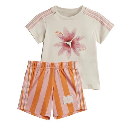 adidas Tee Short Set Bebek T-Shirt Pembe