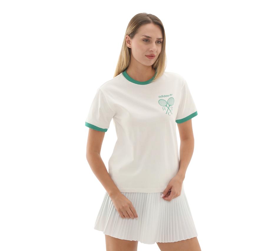 adidas Tennıs Tee Kadın T-Shirt Beyaz adidas Tennıs Tee Kadın T-Shirt Beyaz