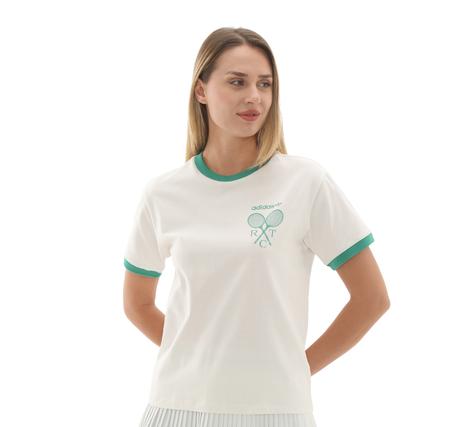 adidas Tennıs Tee Kadın T-Shirt Beyaz