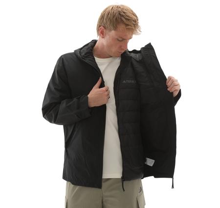 adidas Terrex Mt 3In1 Down Erkek Mont Siyah