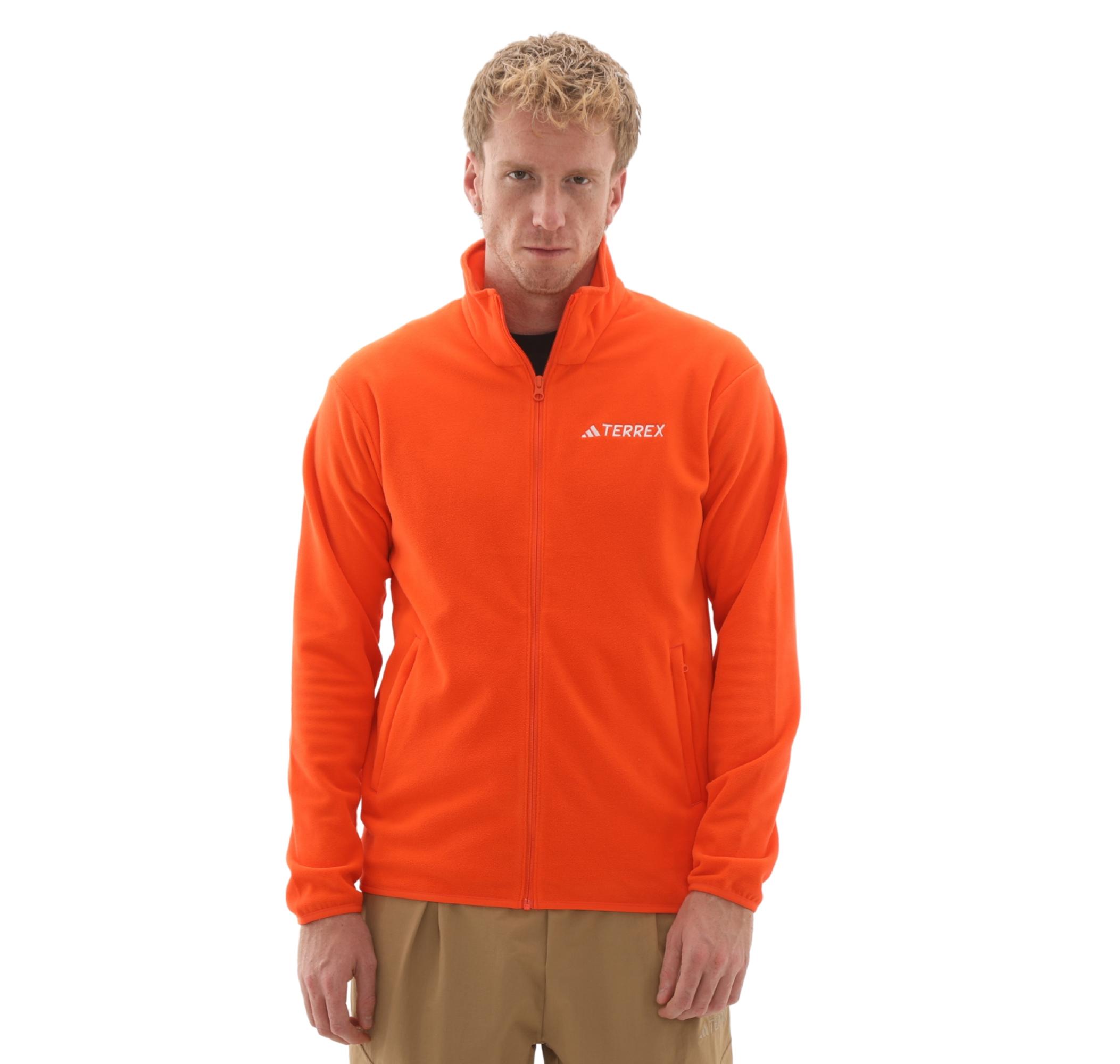 Мужская куртка adidas Terrex Mt Ess Fz Fl Turuncu для бега