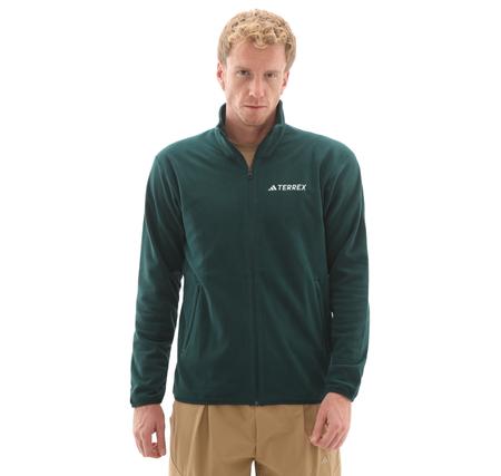 adidas Terrex Mt Ess Fz Fl Erkek Ceket Yeşil adidas Terrex Mt Ess Fz Fl Erkek Ceket Yeşil