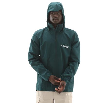 adidas Terrex Multi Essentials Erkek Ceket Yeşil