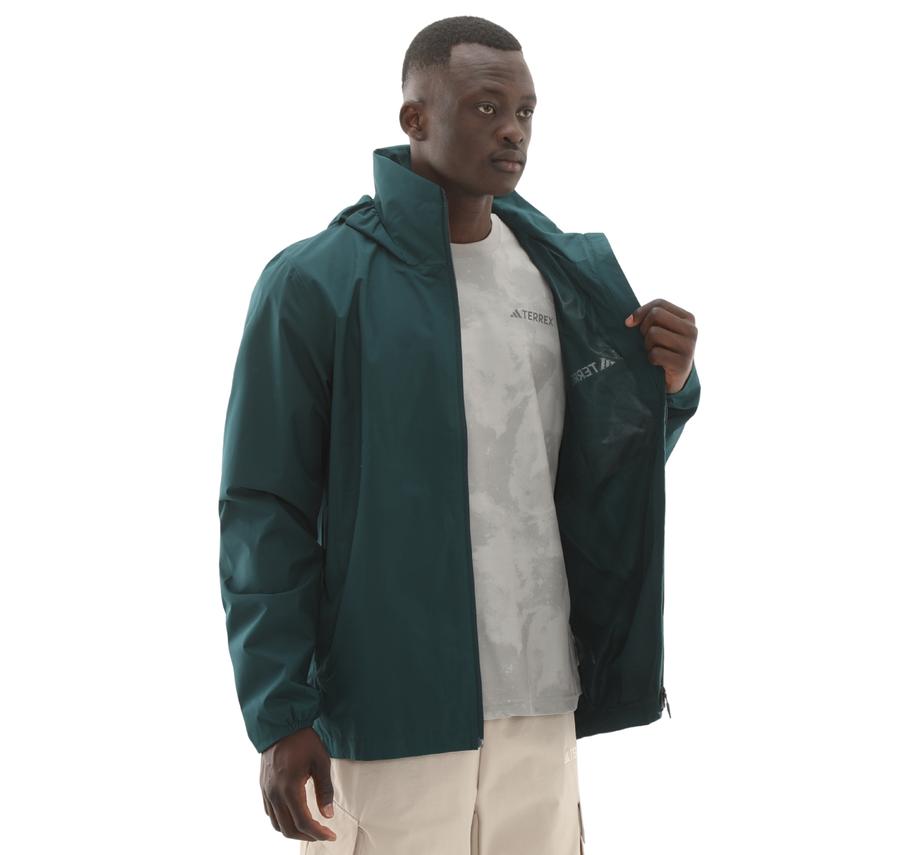 adidas Terrex Multi Essentials Erkek Ceket Yeşil adidas Terrex Multi Essentials Erkek Ceket Yeşil