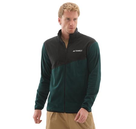 adidas Terrex Multi Full-Zip Erkek Ceket Yeşil