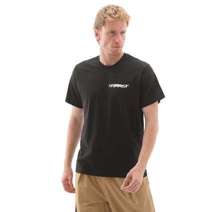 adidas Terrex U Snow T Erkek T-Shirt Siyah