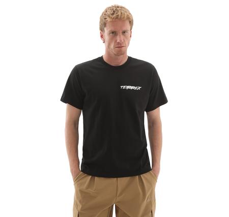 adidas Terrex U Snow T Erkek T-Shirt Siyah