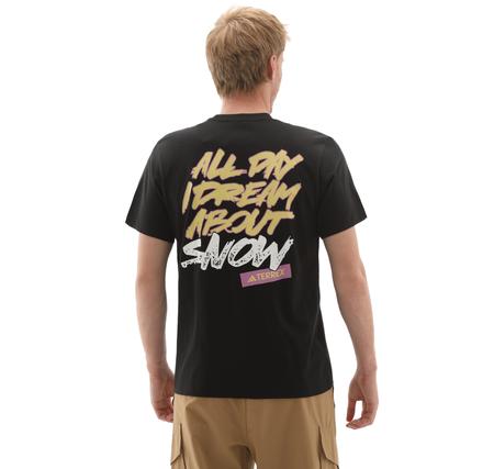 adidas Terrex U Snow T Erkek T-Shirt Siyah