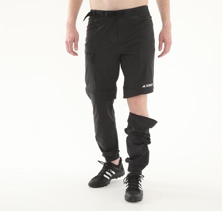 adidas Terrex Utilitas Hiking Zip-Off Erkek Pantolon Siyah