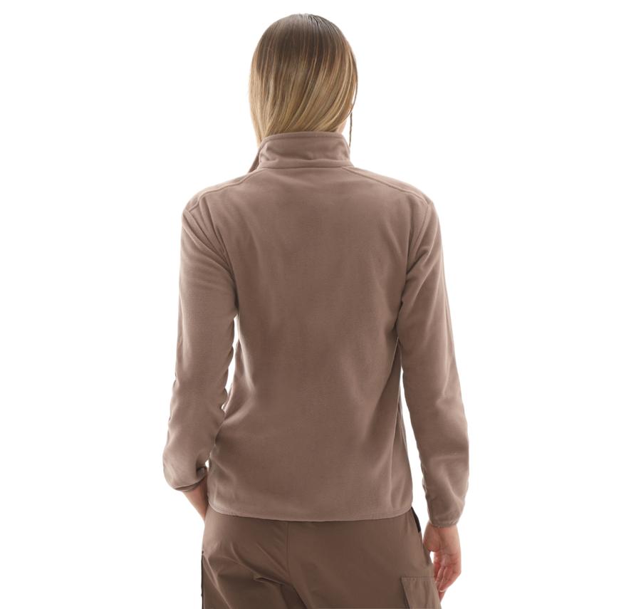 adidas Terrex W Mt Ess Fz Fl Kadın Ceket Kahve adidas Terrex W Mt Ess Fz Fl Kadın Ceket Kahve