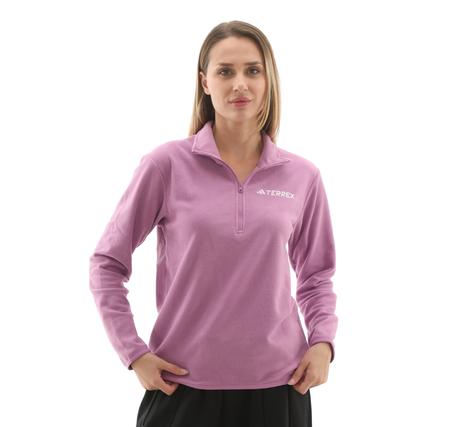 adidas Terrex W Mt Ess Hz Fl Kadın Sweatshirt Pembe adidas Terrex W Mt Ess Hz Fl Kadın Sweatshirt Pembe