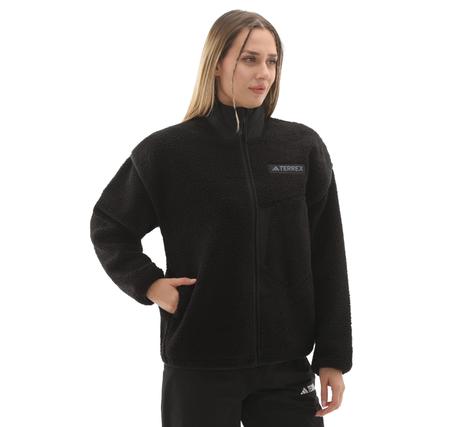adidas Terrex W Xpl Pıle Jkt Kadın Ceket Siyah adidas Terrex W Xpl Pıle Jkt Kadın Ceket Siyah