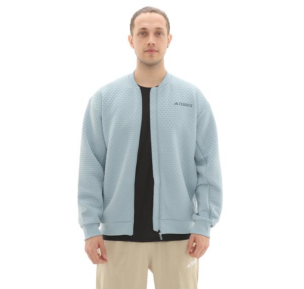 adidas Terrex Xpl Sweat Jkt Erkek Ceket Açık Mavi adidas Terrex Xpl Sweat Jkt Erkek Ceket Açık Mavi