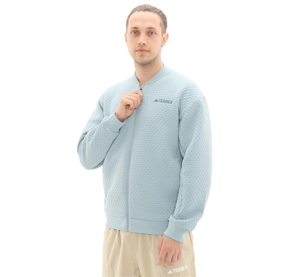 adidas Terrex Xpl Sweat Jkt Erkek Ceket Açık Mavi adidas Terrex Xpl Sweat Jkt Erkek Ceket Açık Mavi