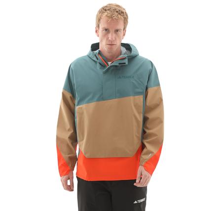 adidas Terrex Xploric 2.5L Climaproof Erkek Yağmurluk-Rüzgarlık Mavi