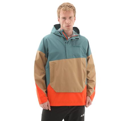 adidas Terrex Xploric 2.5L Climaproof Erkek Yağmurluk-Rüzgarlık Mavi