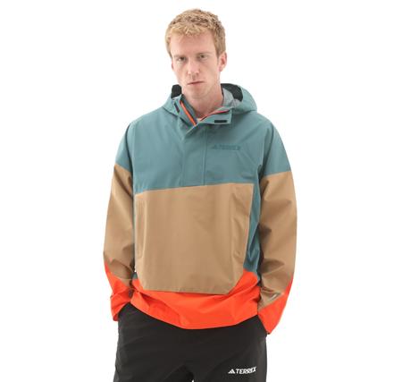 adidas Terrex Xploric 2.5L Climaproof Erkek Yağmurluk-Rüzgarlık Mavi