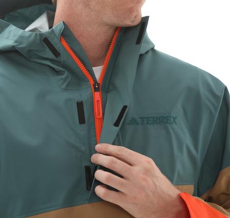 adidas Terrex Xploric 2.5L Climaproof Erkek Yağmurluk-Rüzgarlık Mavi