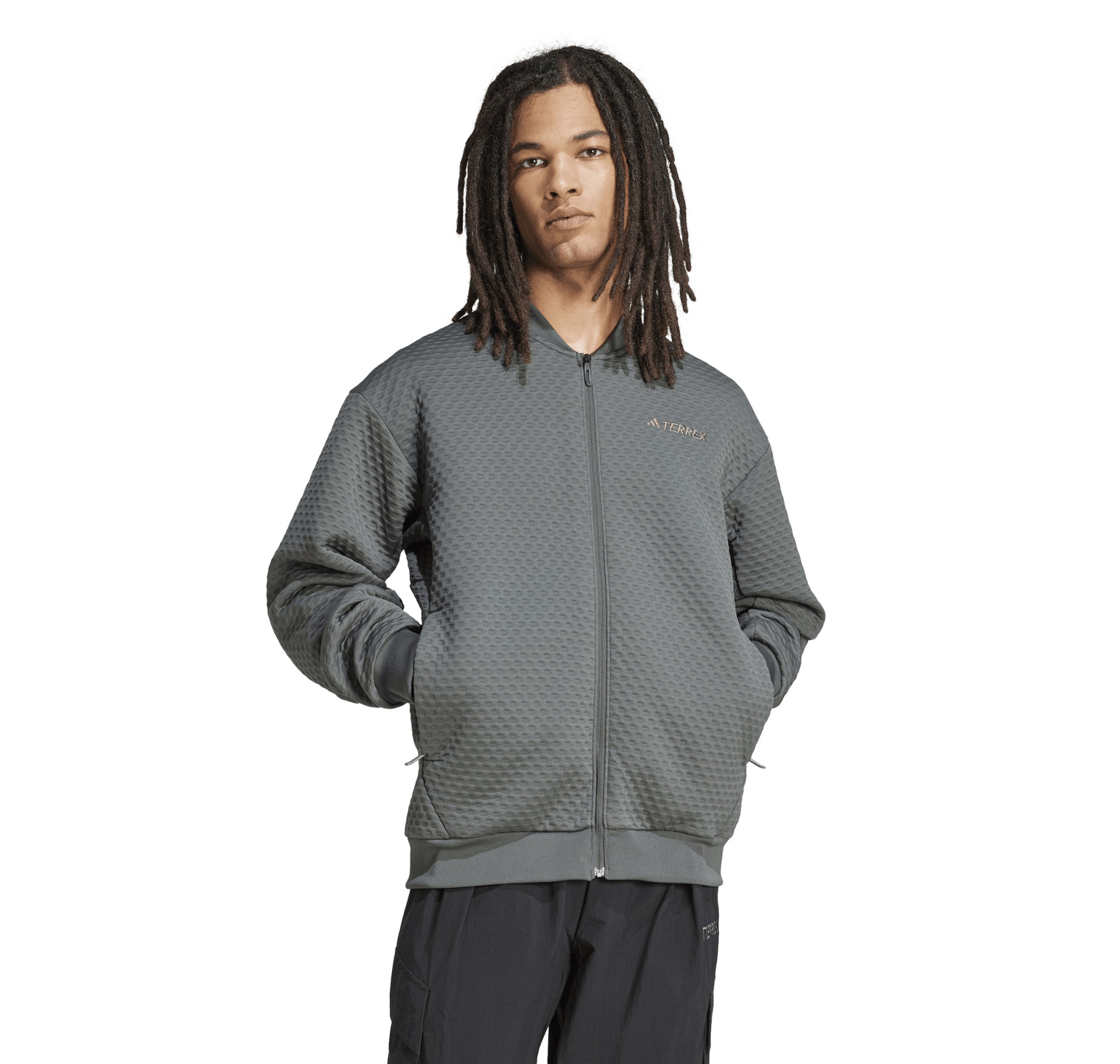 Мужская куртка adidas Terrex Xploric Sweater Antrasit