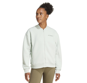 adidas Terrex Xploric Sweater Kadın Ceket Yeşil