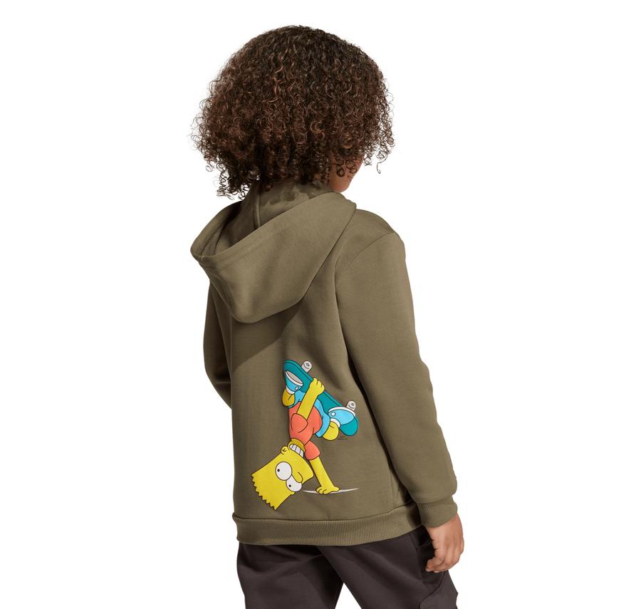 adidas The Simpsons Çocuk Ceket Haki adidas The Simpsons Çocuk Ceket Haki