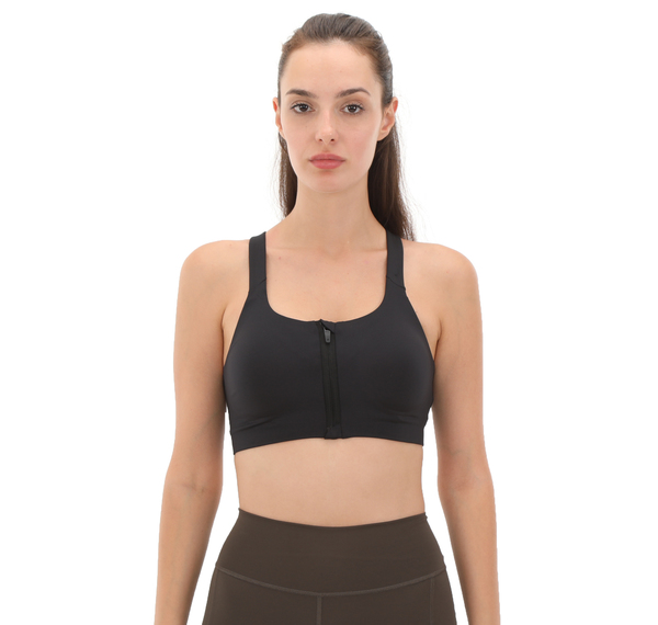 adidas Tlrdım L Hs Zıp Kadın Büstiyer Siyah adidas Tlrdım L Hs Zıp Kadın Büstiyer Siyah