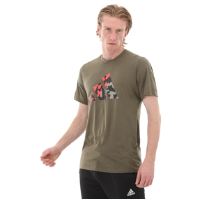 adidas Tr-Es+ Bl Log T Erkek T-Shirt Haki 1