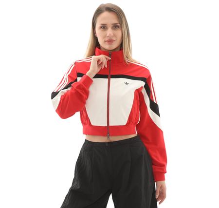 adidas Tracktop Kadın Ceket Kırmızı adidas Tracktop Kadın Ceket Kırmızı