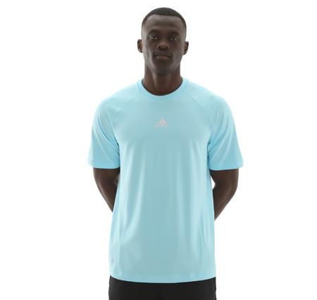 adidas Traınıng Tee Erkek T-Shirt Açık Mavi