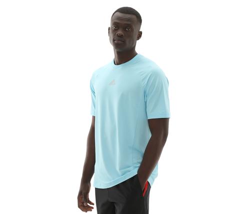 adidas Traınıng Tee Erkek T-Shirt Açık Mavi