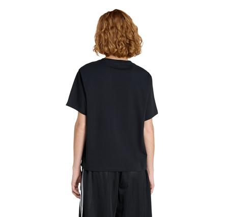adidas Trefoıl Boxy T Kadın T-Shirt Siyah