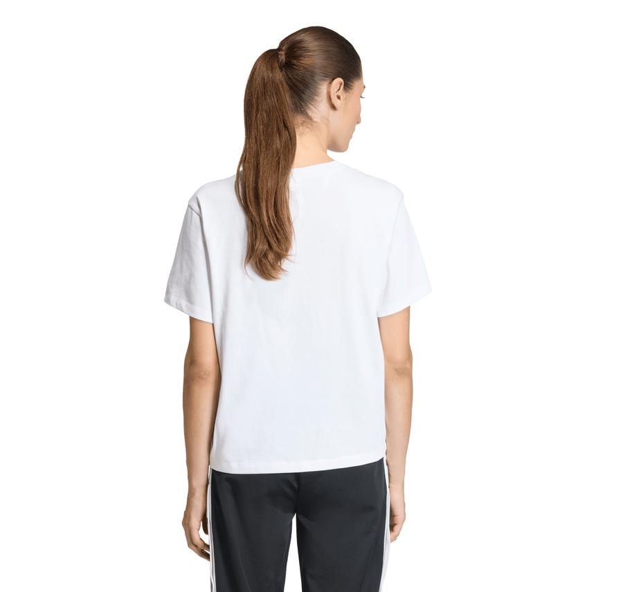 adidas Trefoıl Boxy T Kadın T-Shirt Beyaz adidas Trefoıl Boxy T Kadın T-Shirt Beyaz