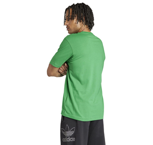 adidas Trefoıl T-Shırt Erkek T-Shirt Yeşil