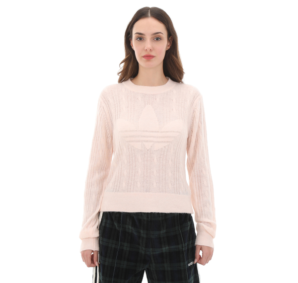 adidas Trf Jumper Kadın Sweatshirt Pembe adidas Trf Jumper Kadın Sweatshirt Pembe