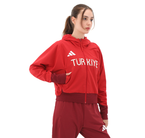 adidas Turkıye P Fz W Kadın Ceket Kırmızı