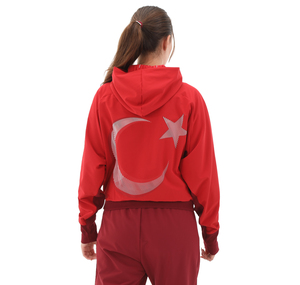 adidas Turkıye P Fz W Kadın Ceket Kırmızı
