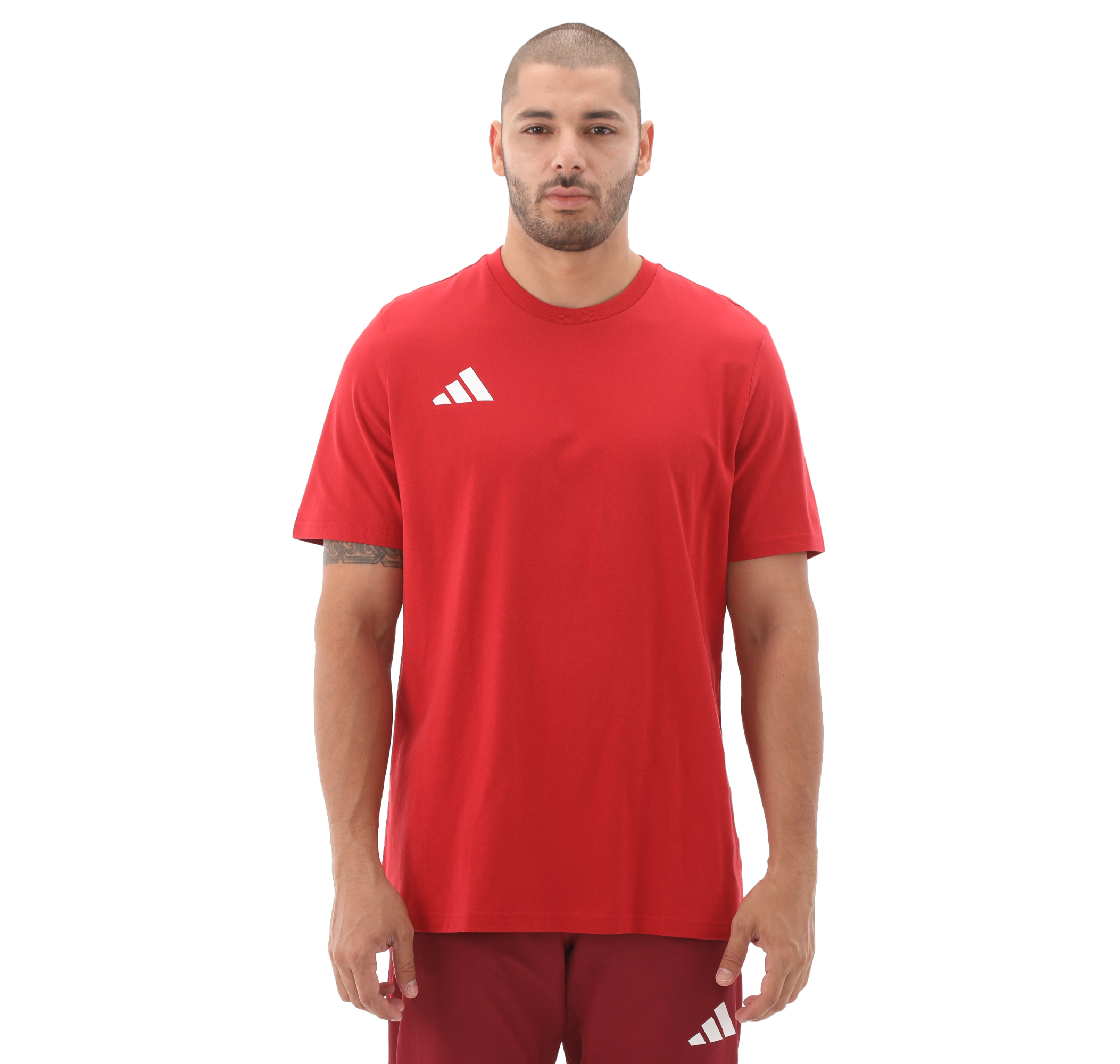 adidas Turk ye Tee C M Erkek K rm z T Shirt Yal Spor