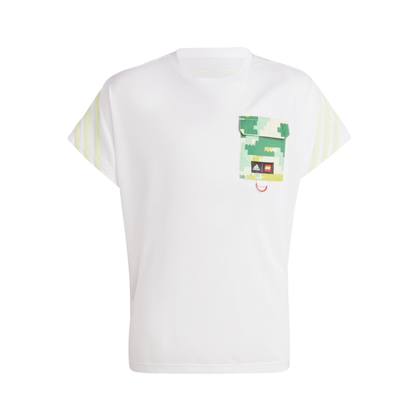 adidas U Lego Q2 Tee Çocuk T-Shirt Beyaz