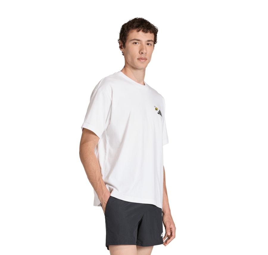 adidas U Nature G T Erkek T-Shirt Beyaz adidas U Nature G T Erkek T-Shirt Beyaz