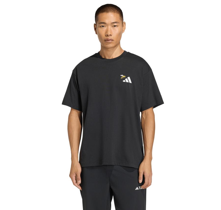 adidas U Nature G T Erkek T-Shirt Siyah adidas U Nature G T Erkek T-Shirt Siyah