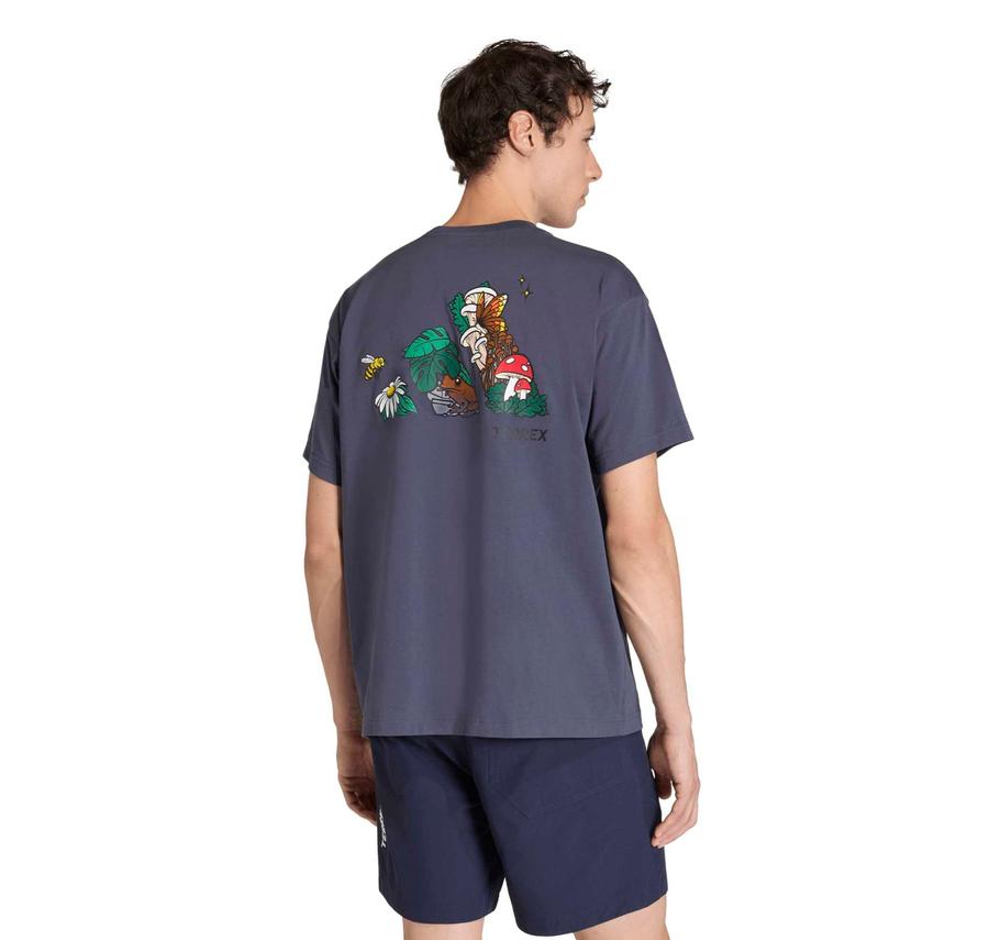 adidas U Nature G T Erkek T-Shirt adidas U Nature G T Erkek T-Shirt