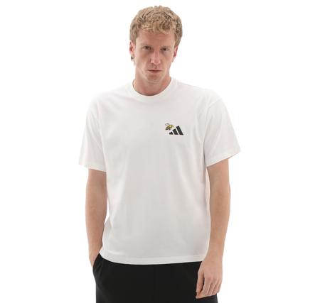adidas U Nature G T Erkek T-Shirt Beyaz adidas U Nature G T Erkek T-Shirt Beyaz