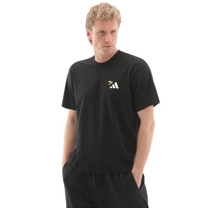 adidas U Nature G T Erkek T-Shirt Siyah