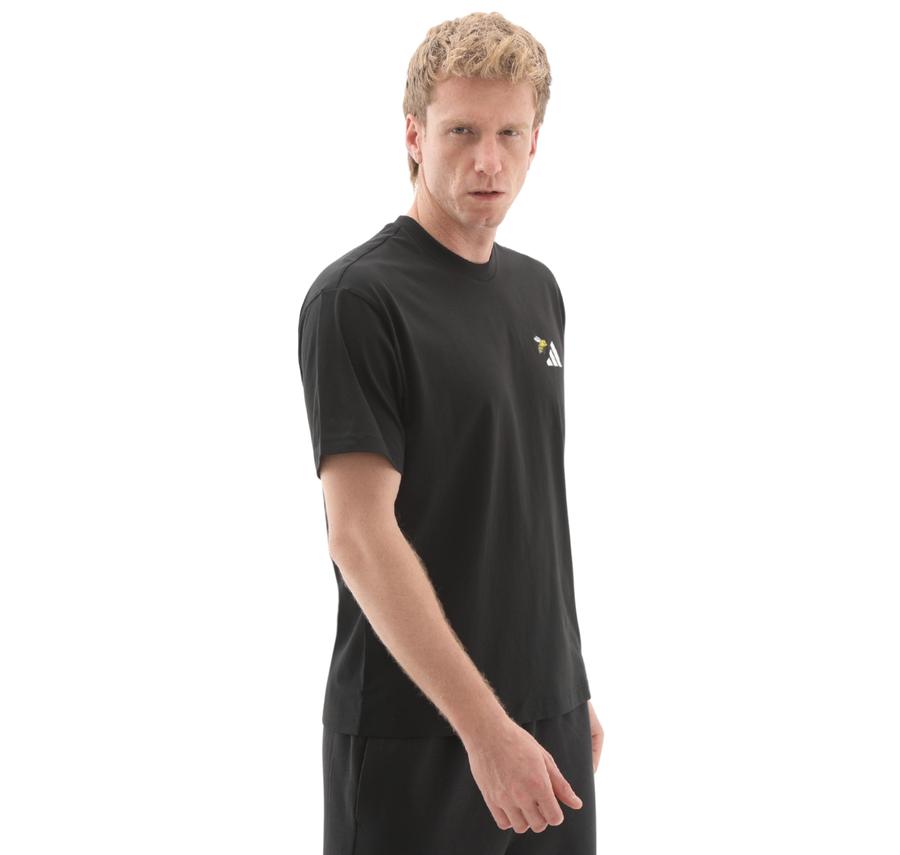 adidas U Nature G T Erkek T-Shirt Siyah adidas U Nature G T Erkek T-Shirt Siyah