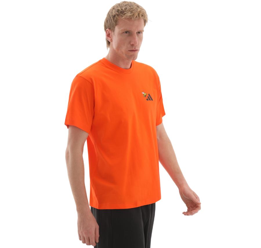adidas U Nature G T Erkek T-Shirt Turuncu adidas U Nature G T Erkek T-Shirt Turuncu